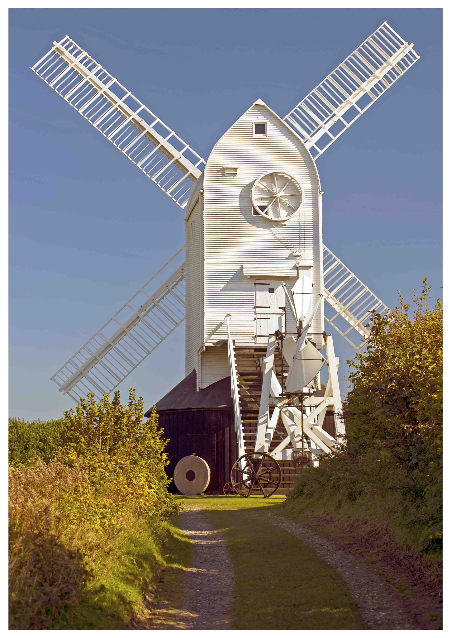 Nikon Df + AF Zoom-Nikkor 70-210mm f/4 sample photo. The windmill & wheel photography