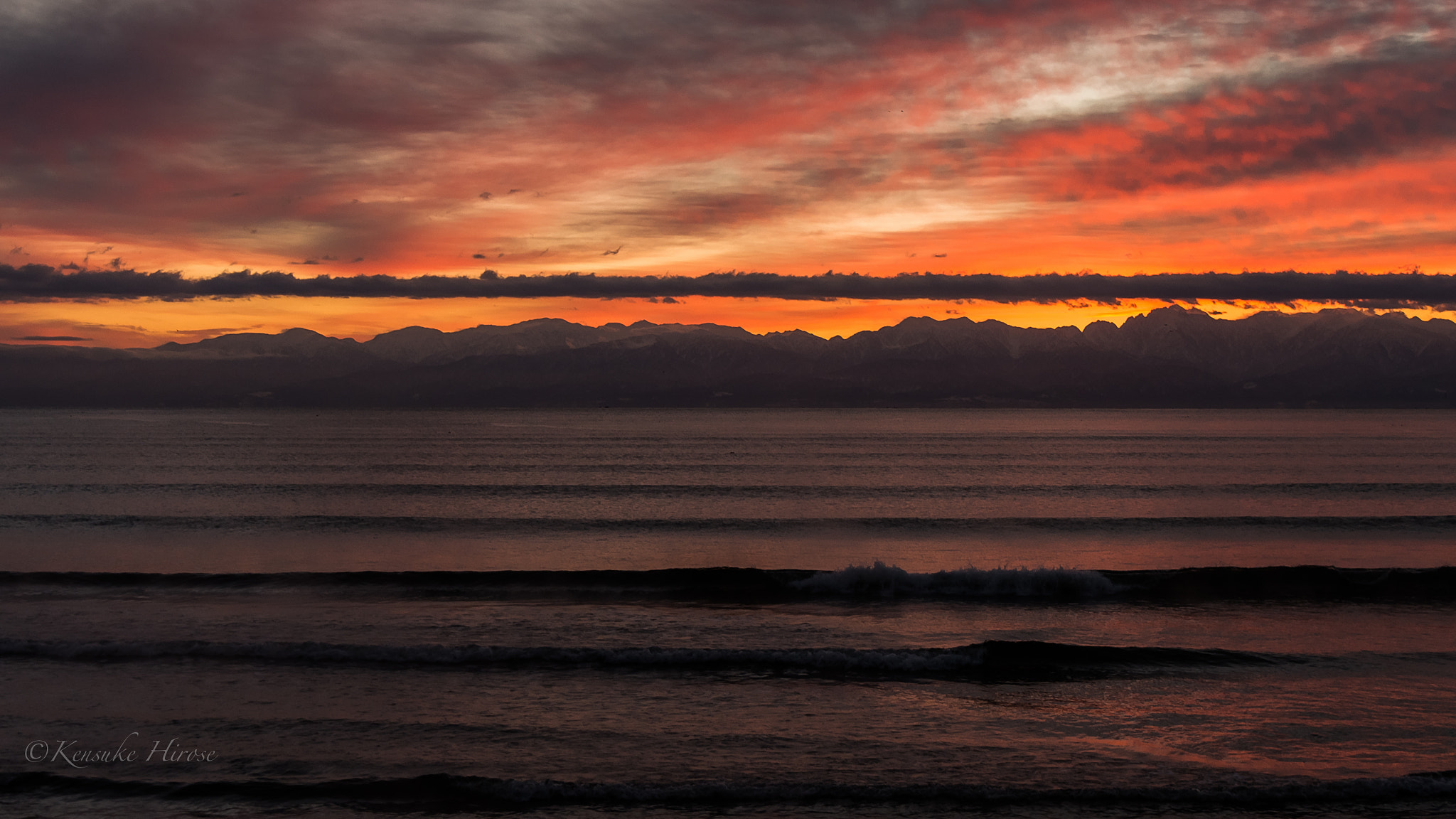 Nikon D800 sample photo. Tateyama mountain range in japan with morning glow photography