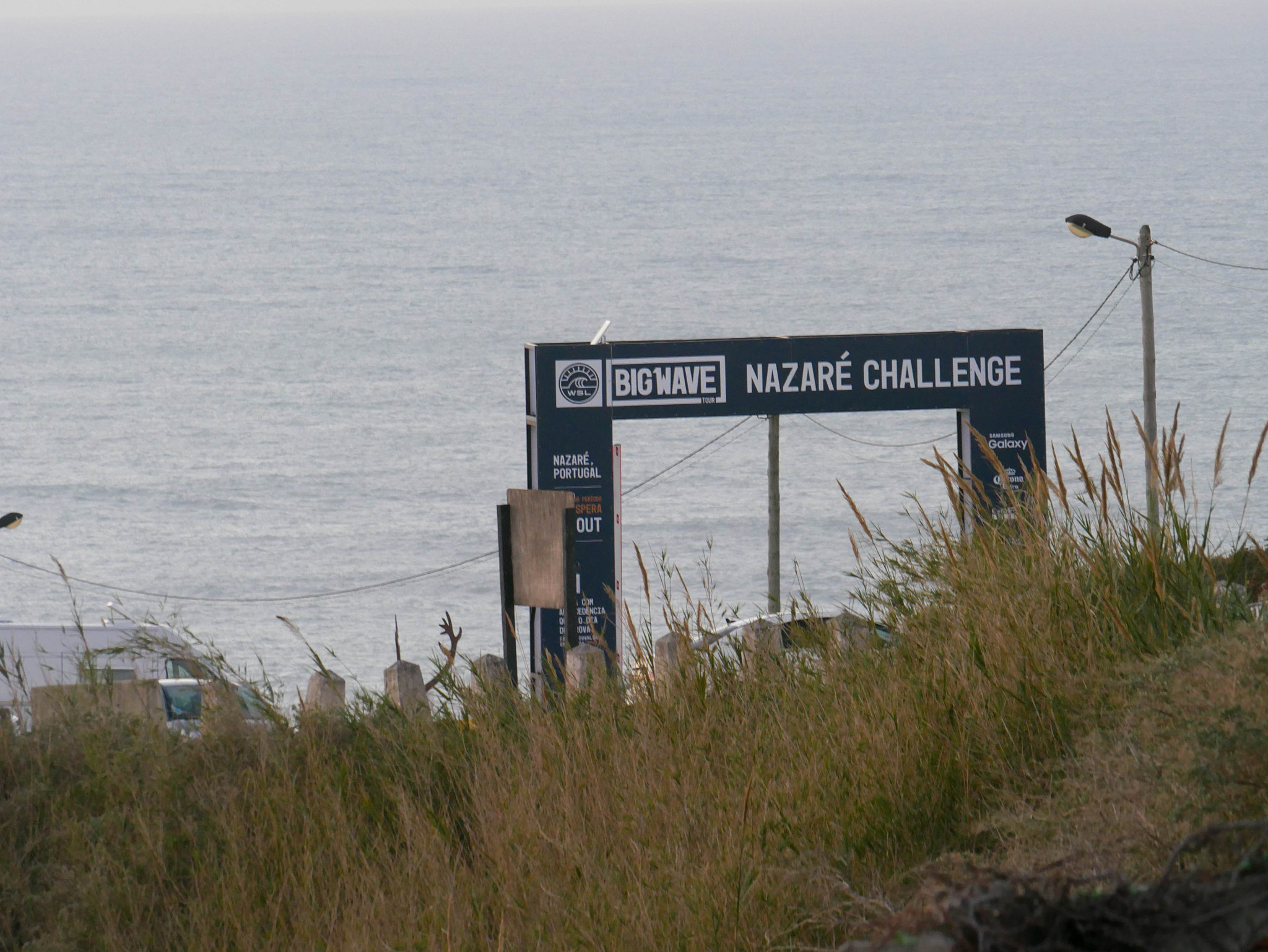 Panasonic Lumix DMC-G7 sample photo. Nazaré challenge entrace photography