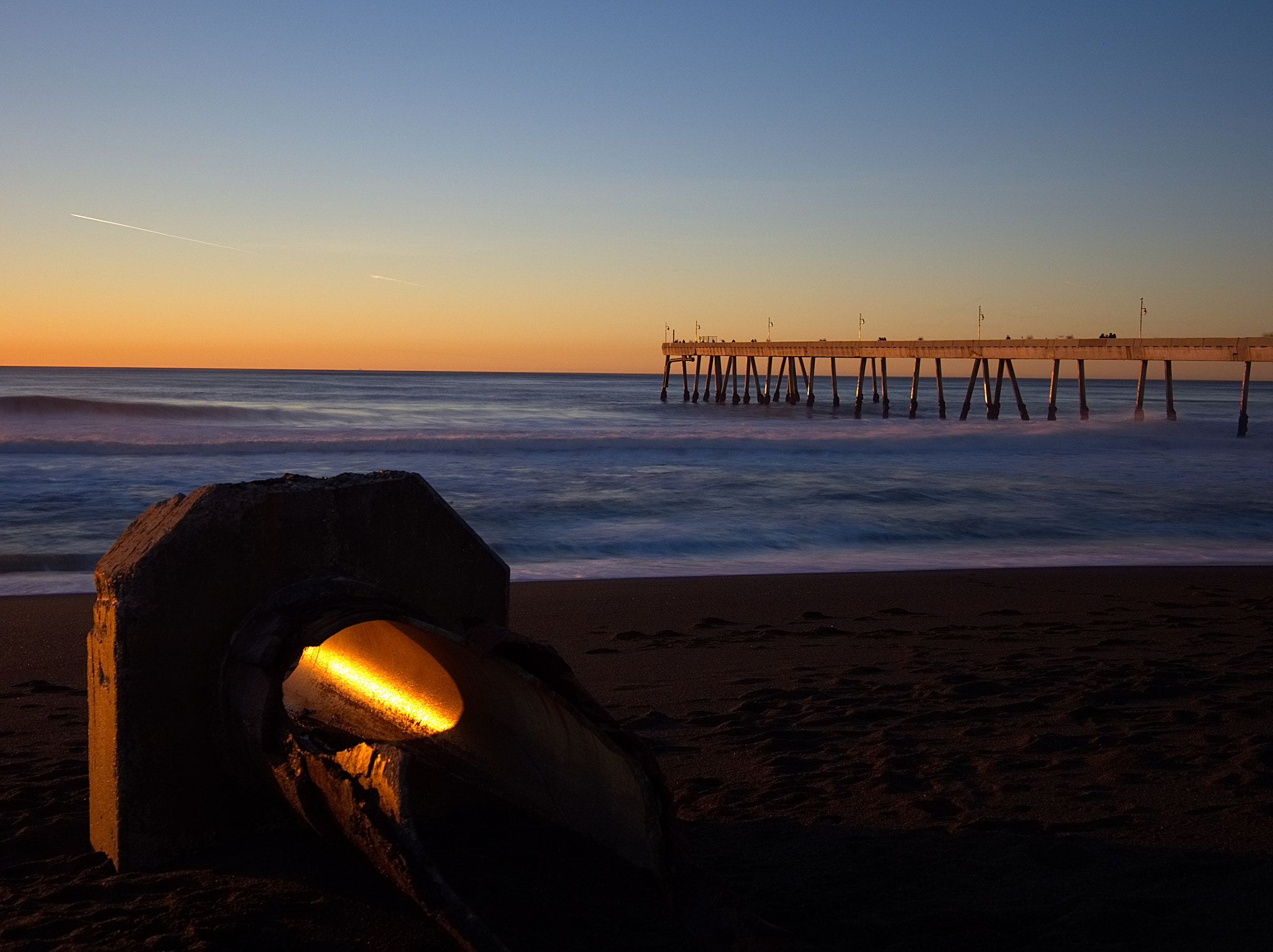 Olympus OM-D E-M5 sample photo. Pacifica pier photography