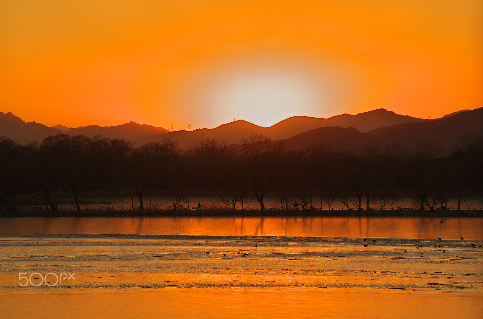 Pentax smc DA 55-300mm F4.0-5.8 ED sample photo. Sunset photography
