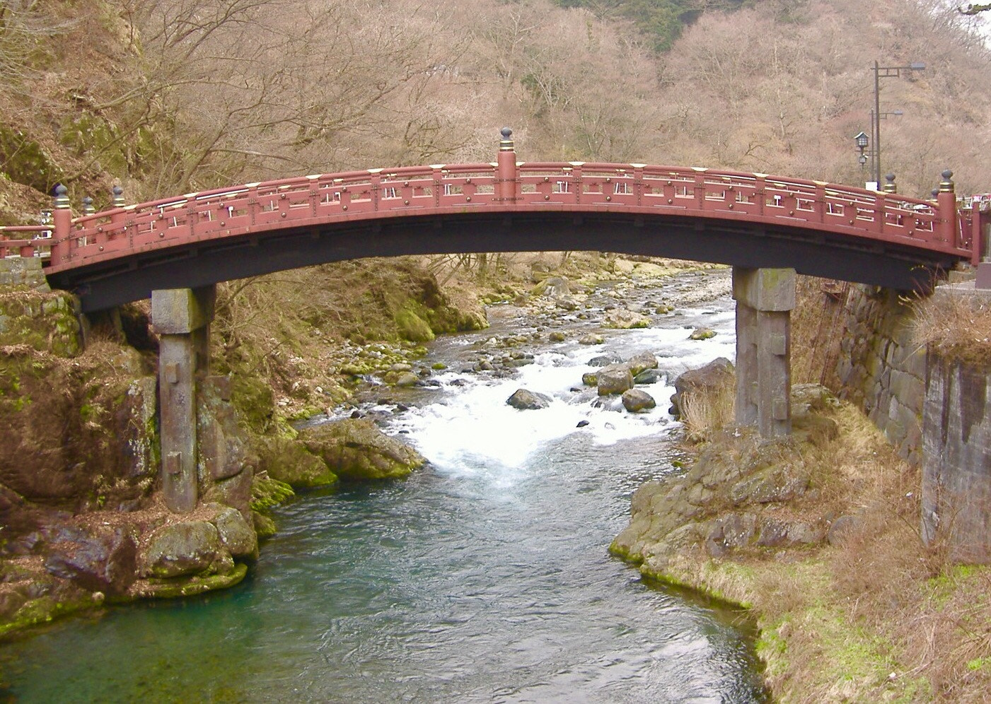 Fujifilm FinePix A345 sample photo. Old japanis bridge photography