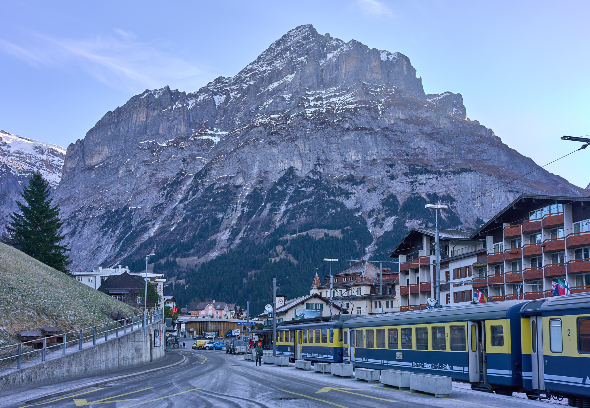 Sony Sonnar T* FE 35mm F2.8 ZA sample photo. Grindelwald and the mättenberg's north face photography