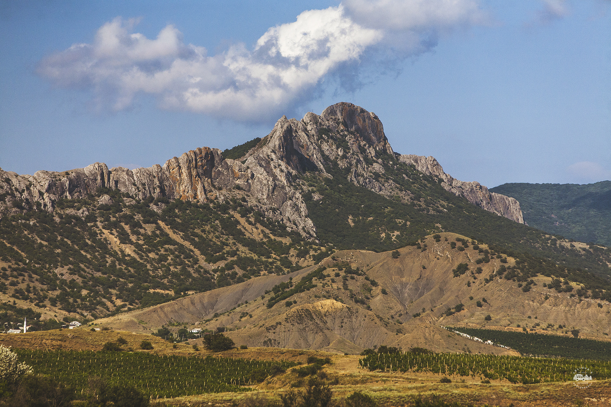 Canon EF 70-200mm F2.8L IS USM sample photo. Crimean landscape photography