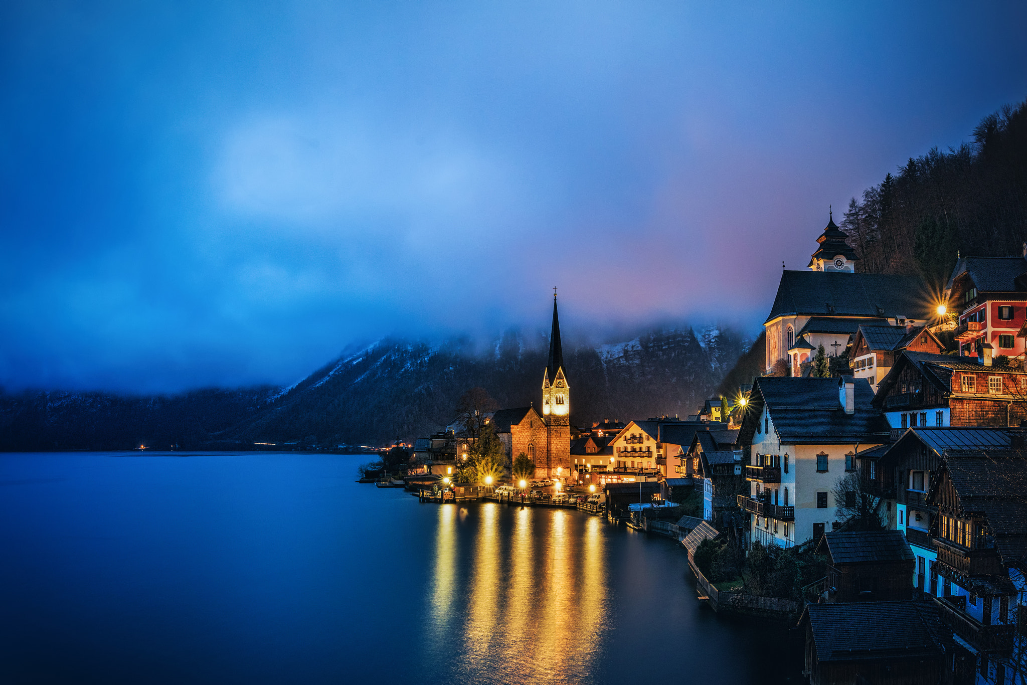 Canon EF 300mm f/2.8L sample photo. Hallstatt - austria photography