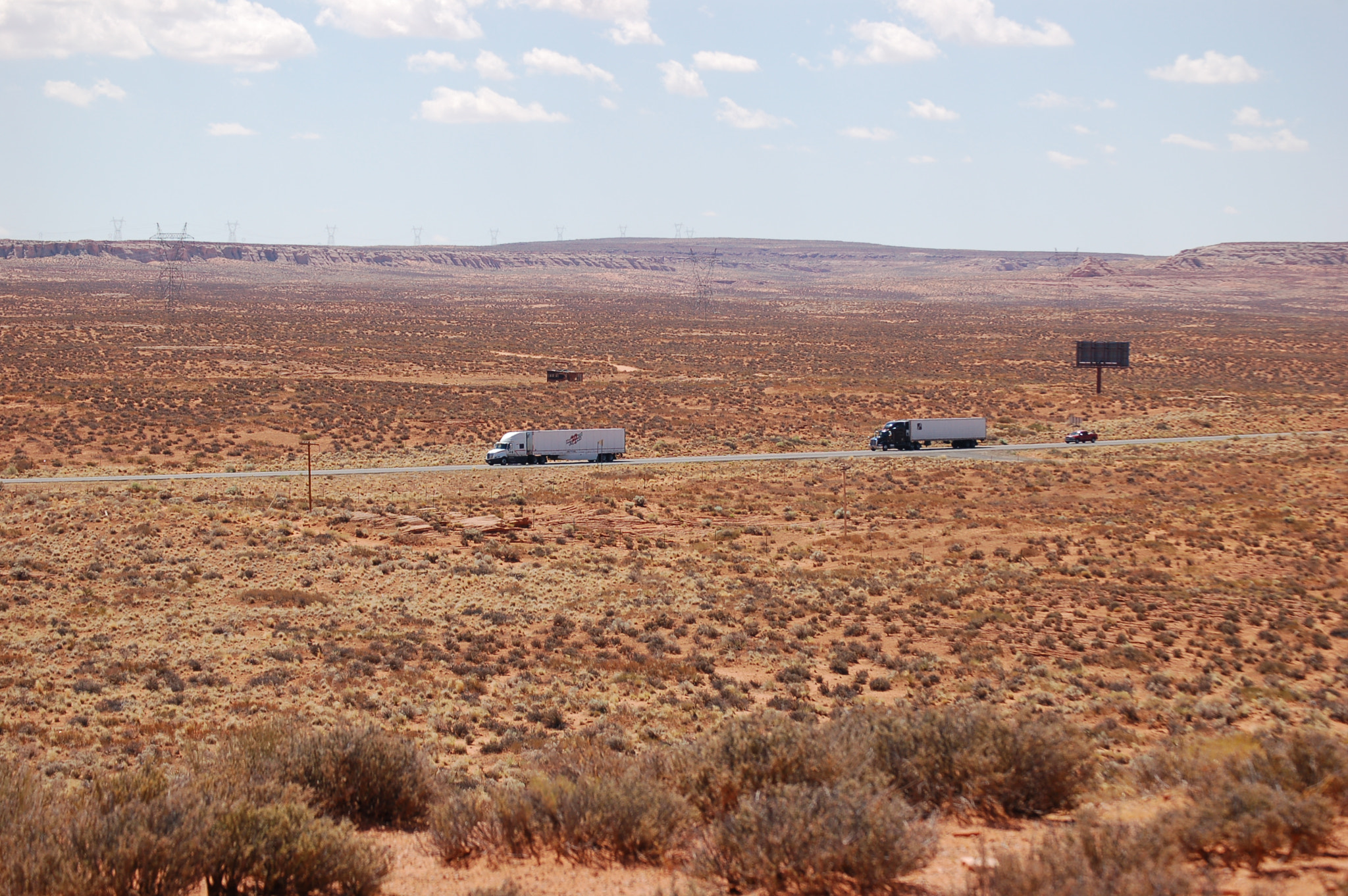 Nikon D50 sample photo. Road through arizona photography