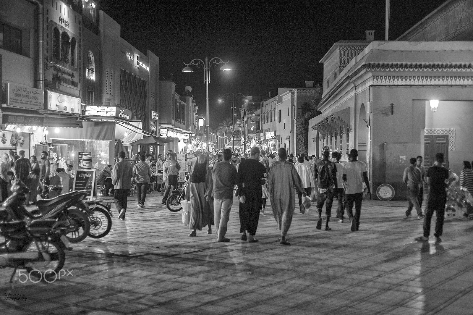 Nikon D700 + AF Nikkor 50mm f/1.8 sample photo. Marrakech street photography