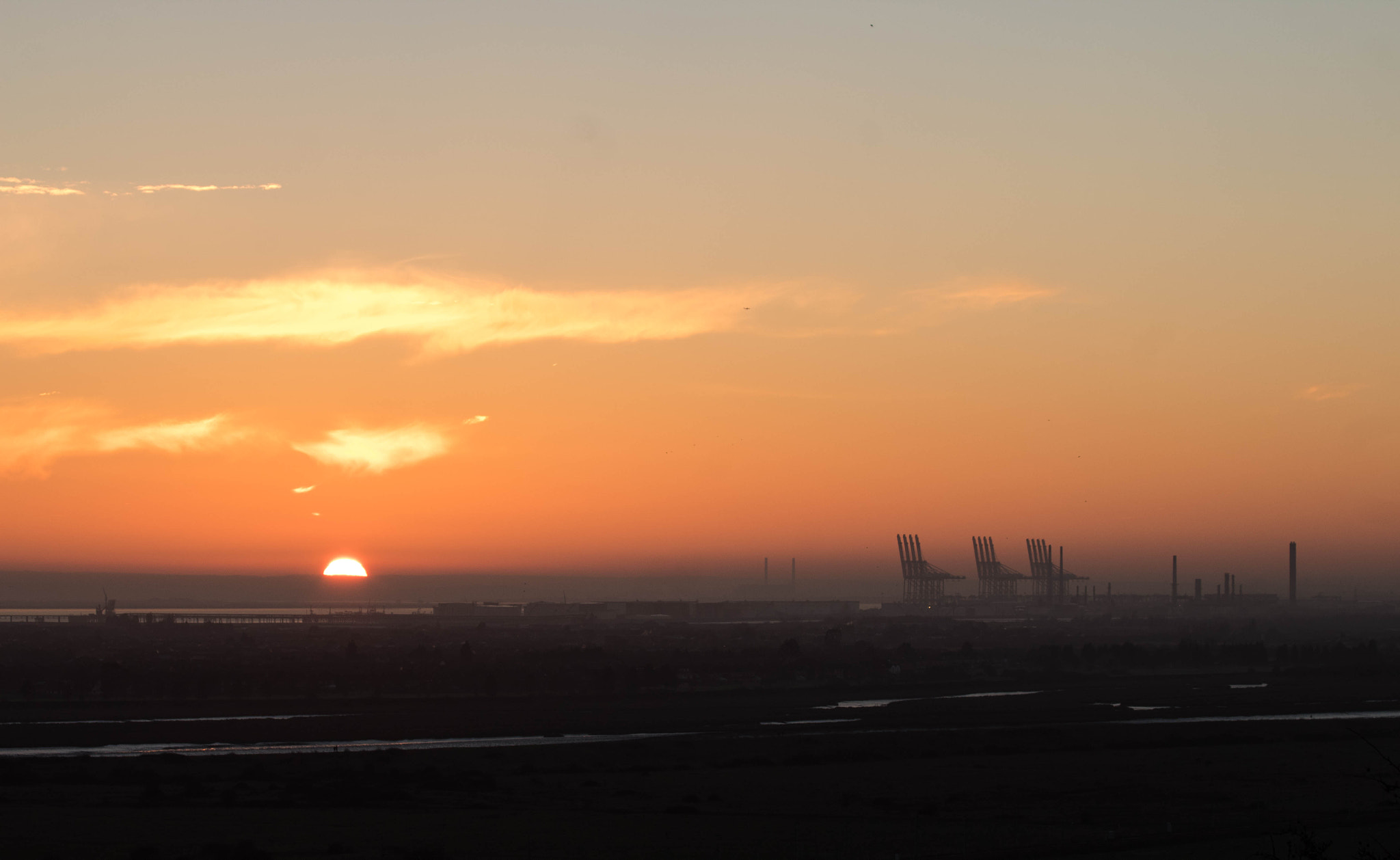Canon EF 70-300mm F4-5.6 IS USM sample photo. Last light photography