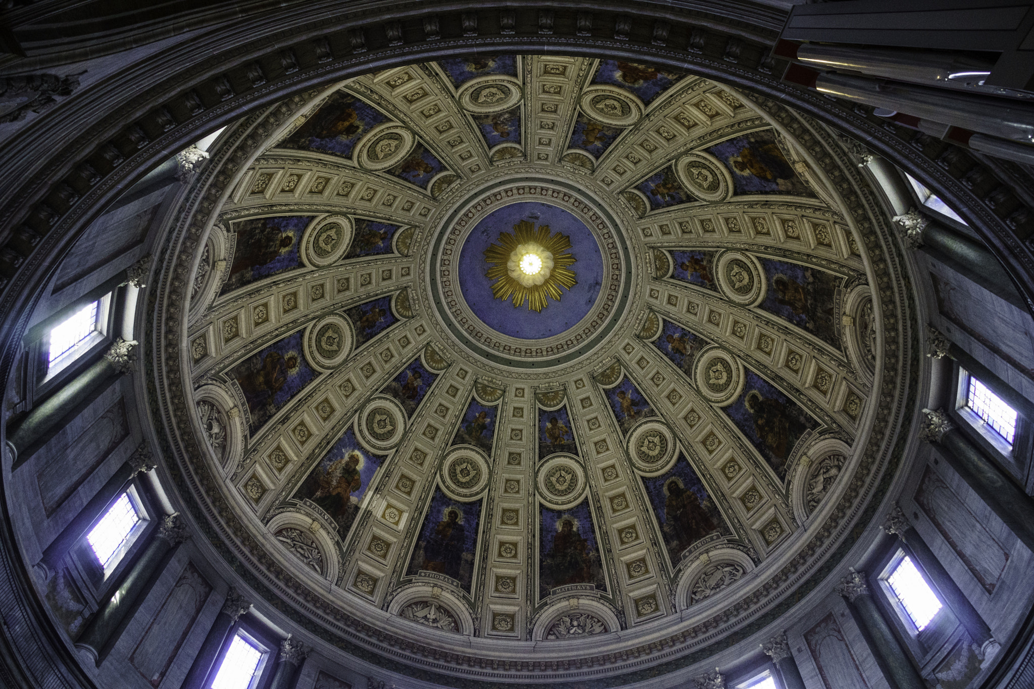 Sony Alpha NEX-7 + Sony Vario-Tessar T* E 16-70mm F4 ZA OSS sample photo. Dome of frederik's church, copenhagen, denmark photography