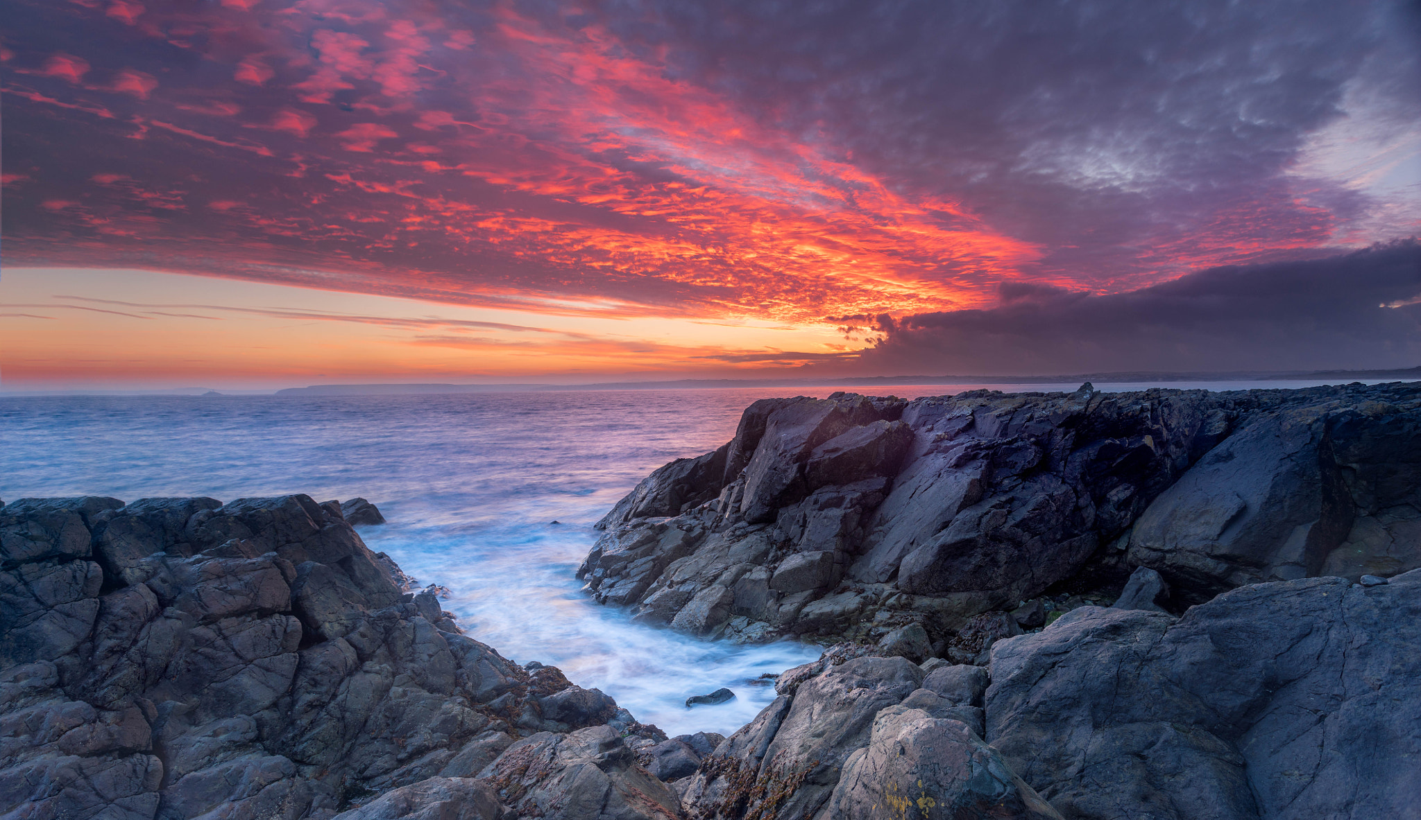 Tamron 18-270mm F3.5-6.3 Di II PZD sample photo. Beautiful sunrise in cornwall photography