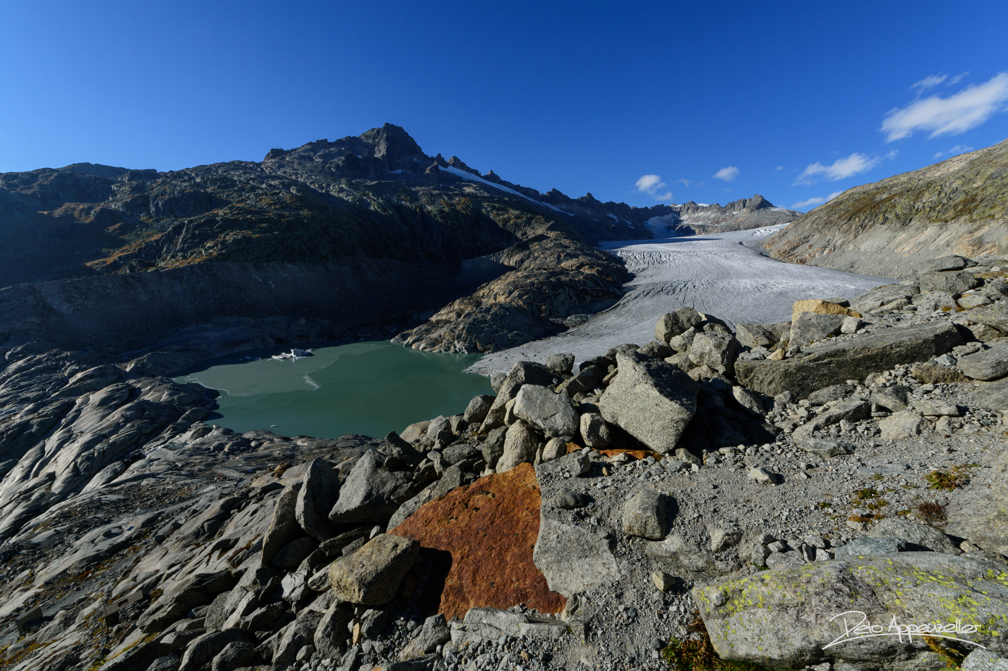 Sigma 8-16mm F4.5-5.6 DC HSM sample photo. Rhonegletscher photography
