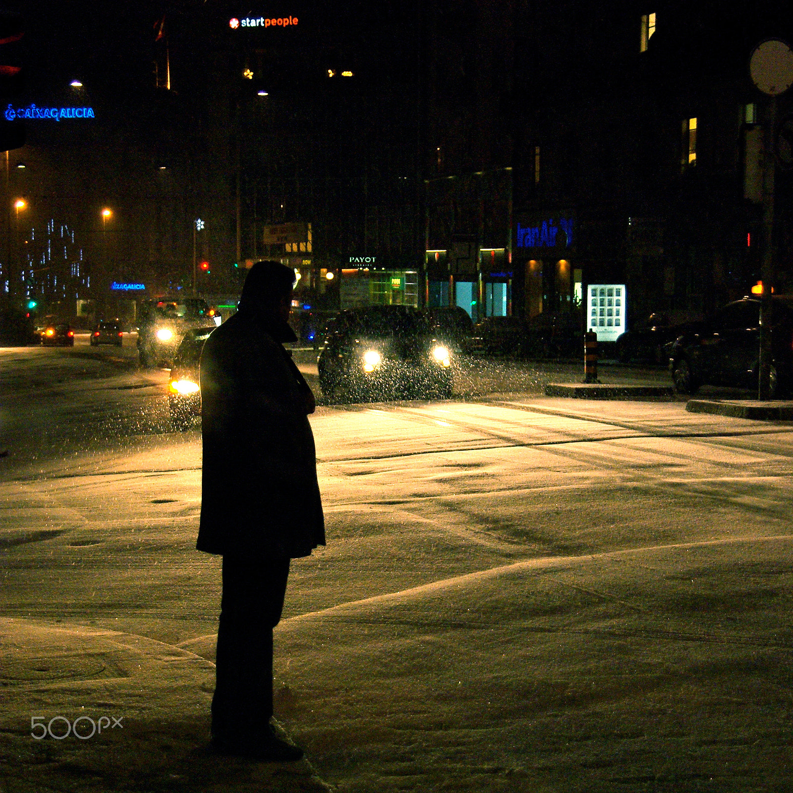 Pentax K10D sample photo. The shadow man photography