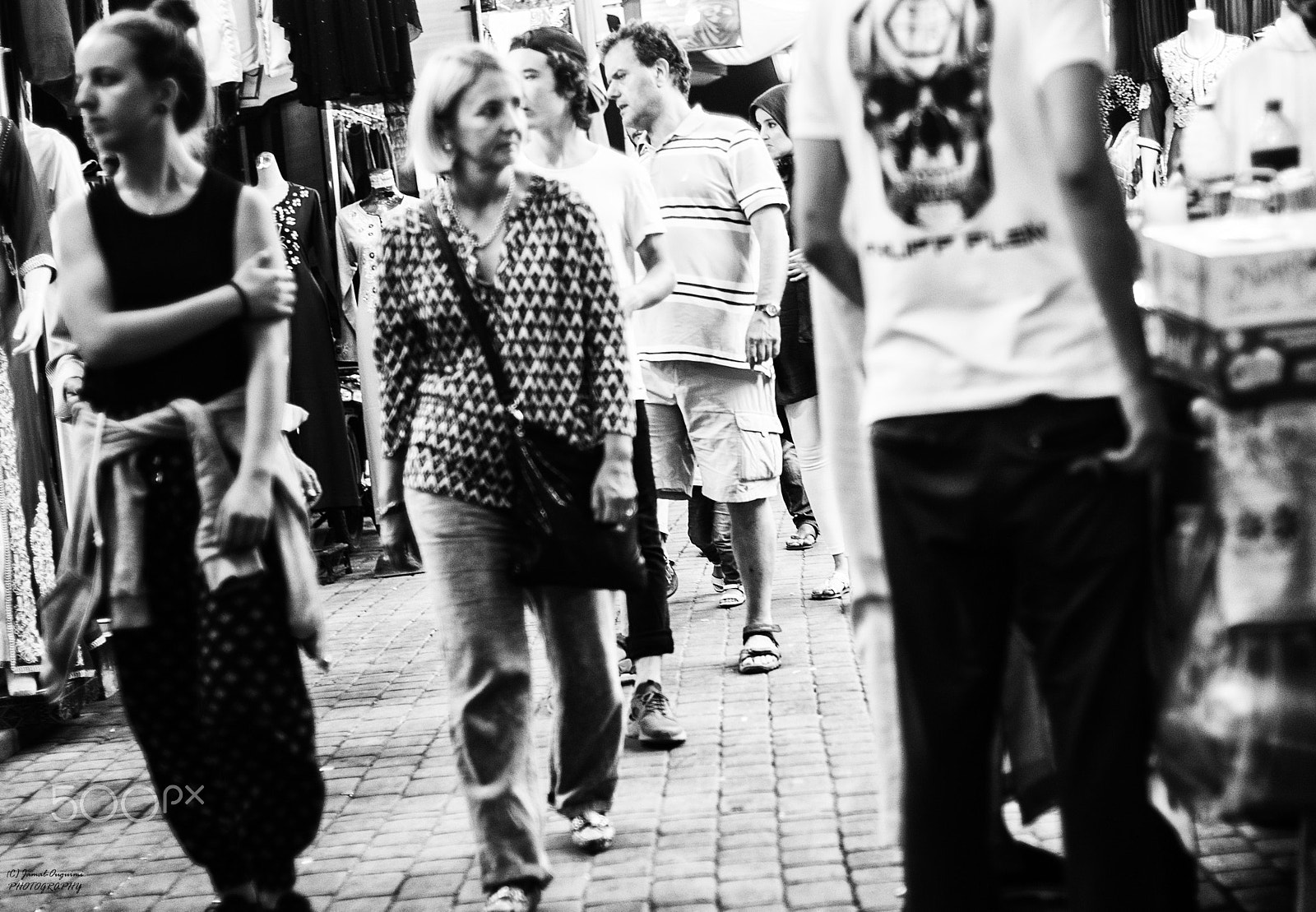 Nikon D700 + AF Nikkor 50mm f/1.8 sample photo. Marrakech street photography