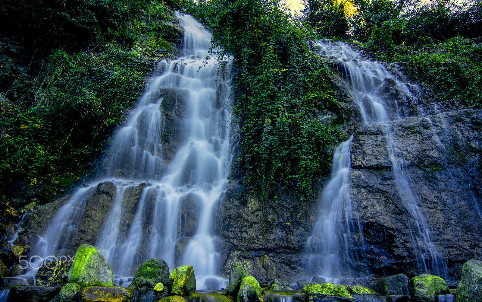 Pentax smc DA 12-24mm F4.0 ED AL (IF) sample photo. Waterfall - hidiv kasrı- istanbul photography