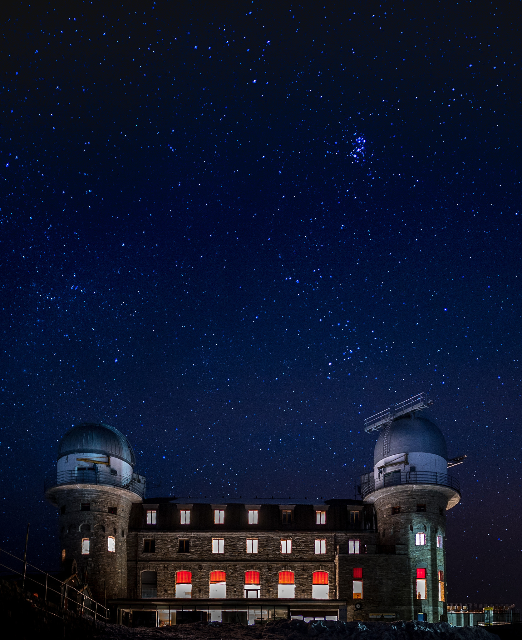 Sony a7S + Sony 70-400mm F4-5.6 G SSM sample photo. Gornergrat observatory photography