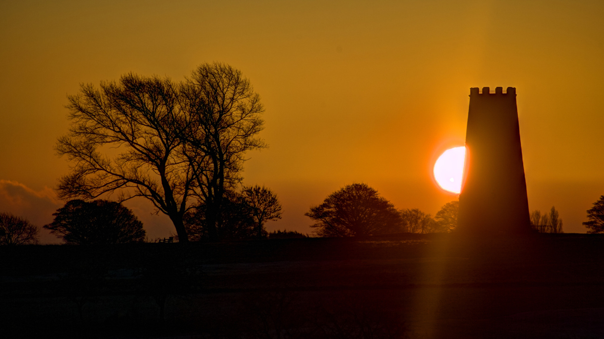 Canon EOS-1D Mark II + EF75-300mm f/4-5.6 sample photo. Bevreley black mill sunrise photography