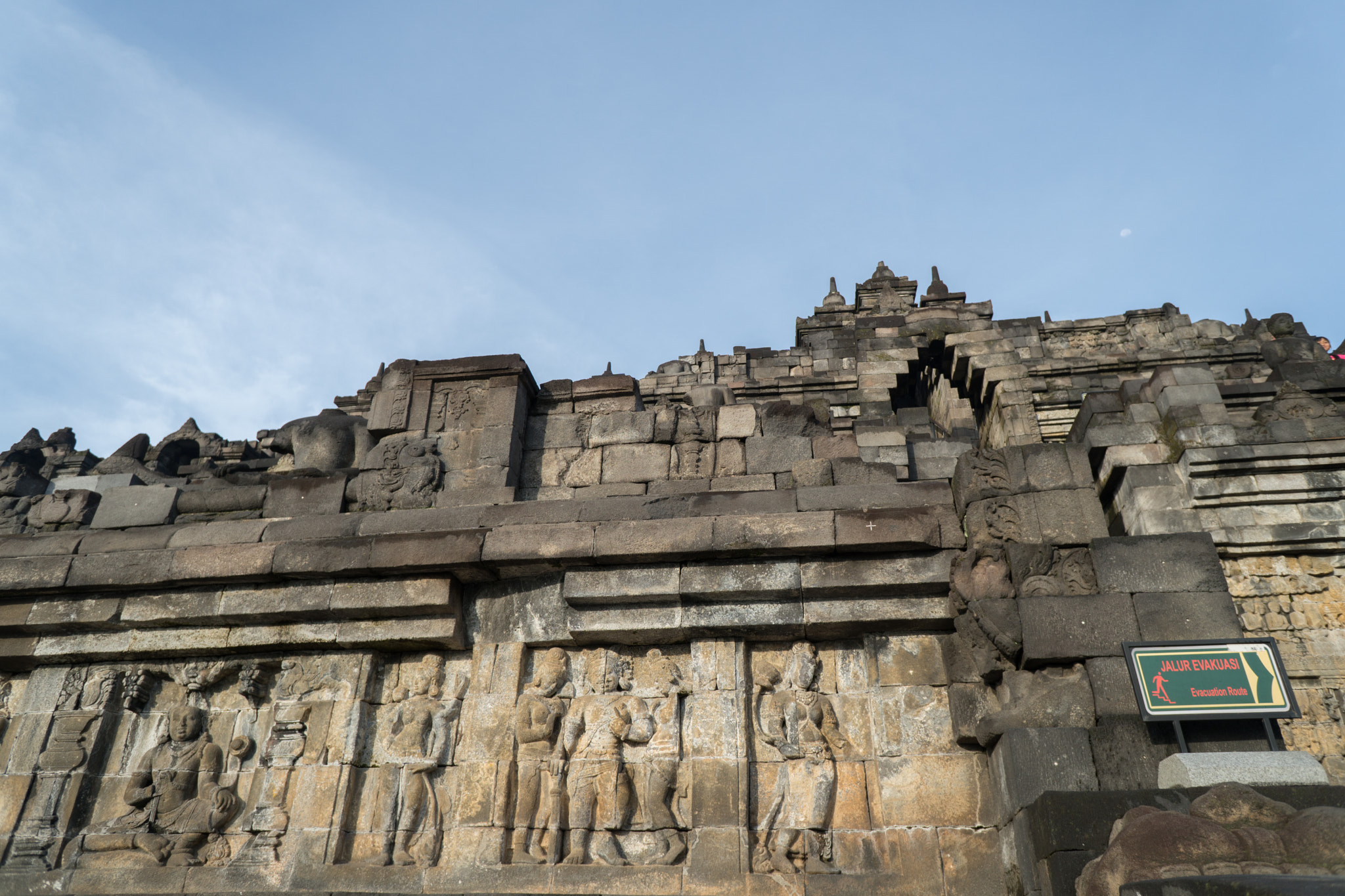 Sony a6300 + Sony E 16mm F2.8 sample photo. Borobudur photography