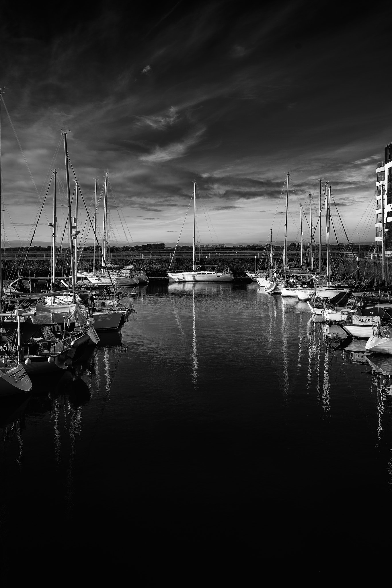 Nikon D810 + Tokina AT-X 16-28mm F2.8 Pro FX sample photo. Boat yard photography