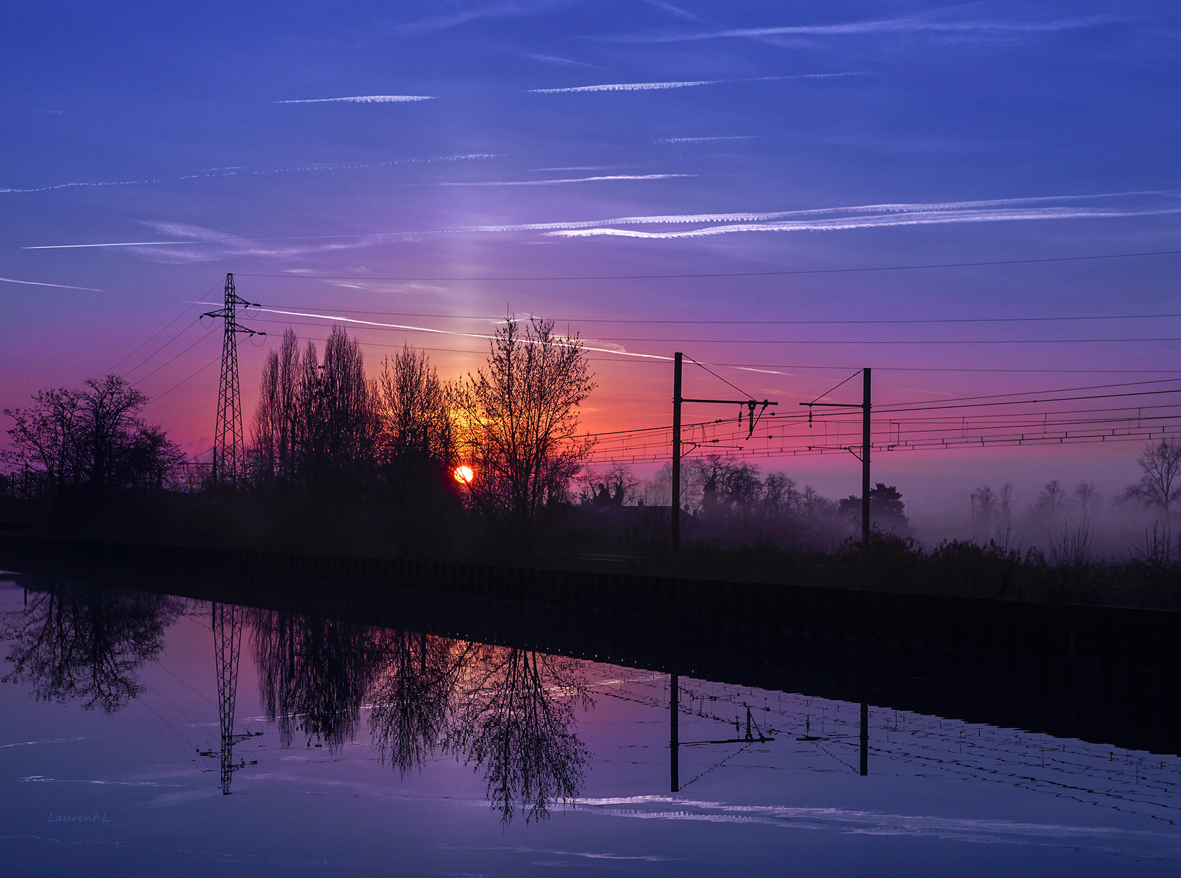 Olympus OM-D E-M10 II sample photo. Blue morning photography