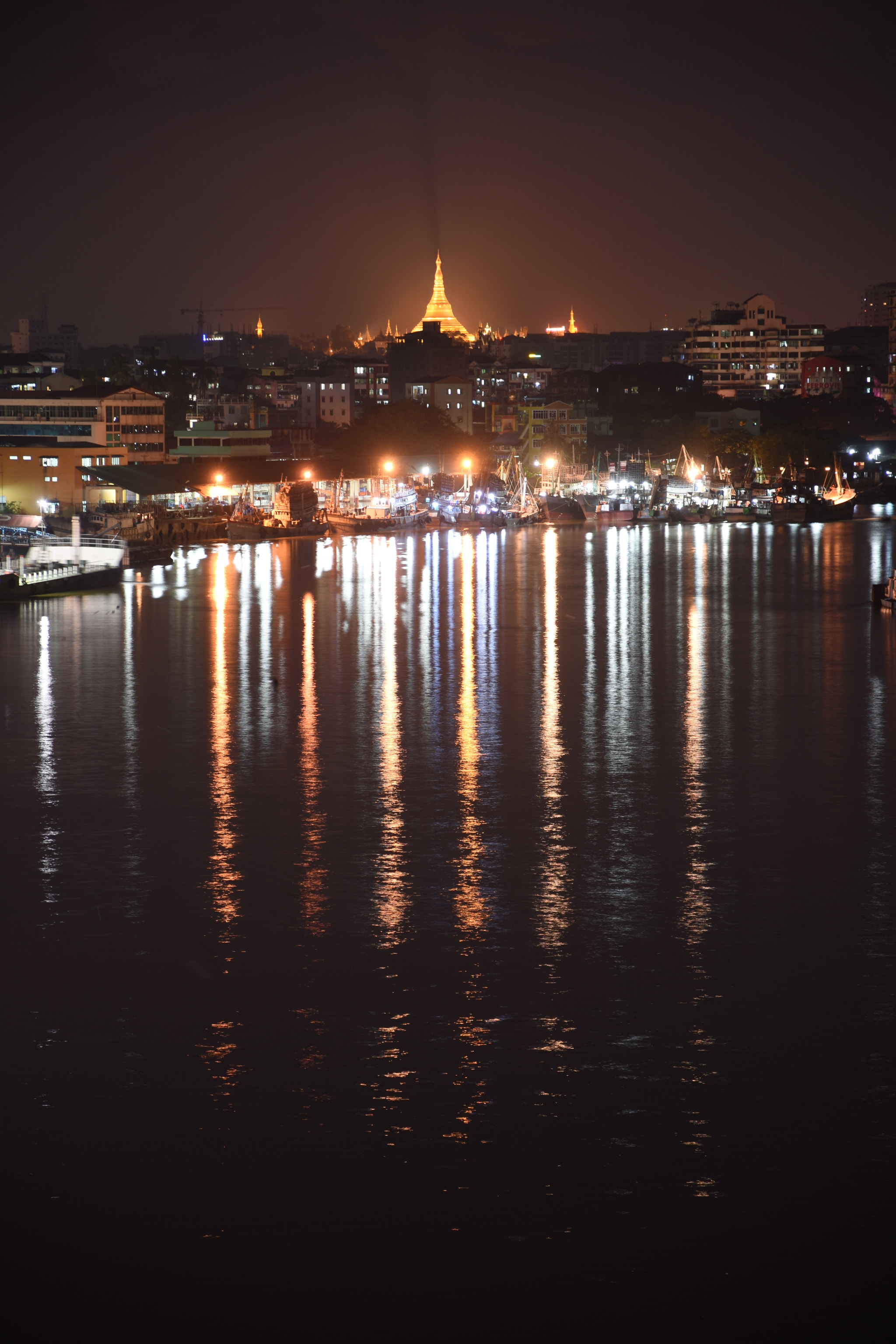Nikon D7200 sample photo. Yangon river view photography