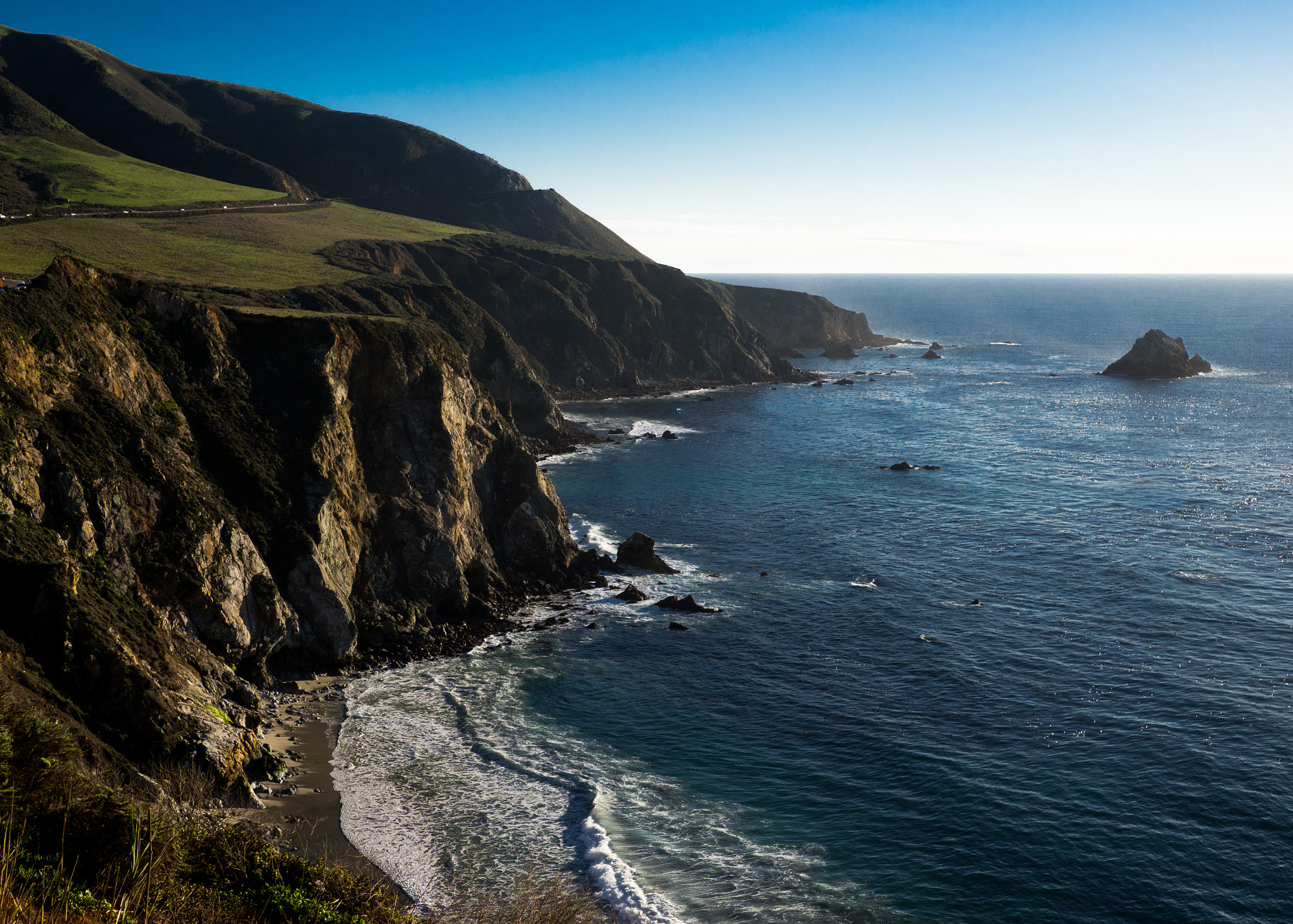 Olympus OM-D E-M10 + LUMIX G 20/F1.7 II sample photo. Big sur photography