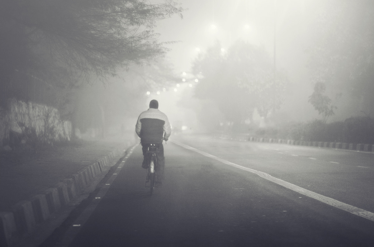 Canon EF 85mm F1.2L II USM sample photo. Delhi winters... photography