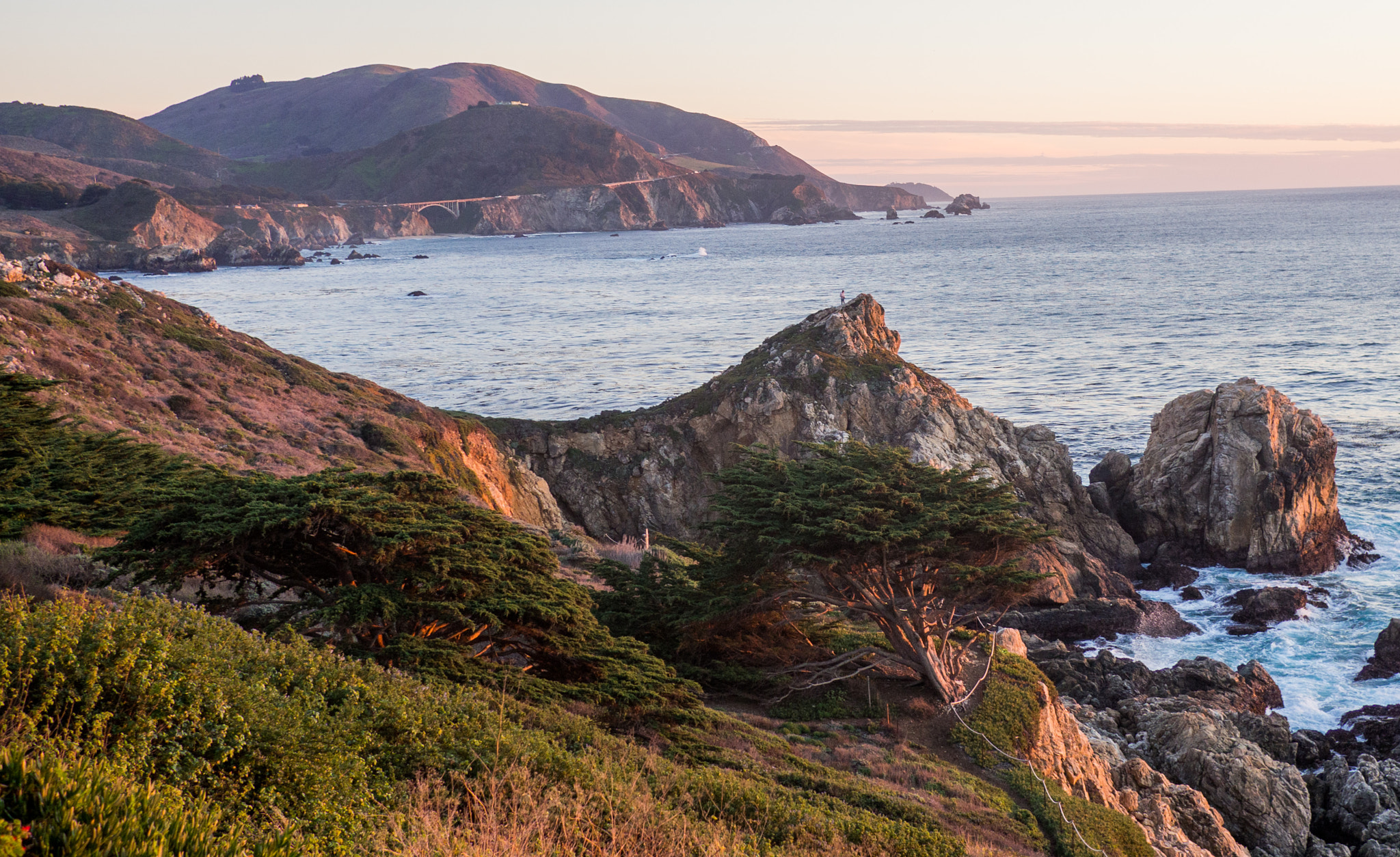 Olympus OM-D E-M10 + LUMIX G 20/F1.7 II sample photo. Big sur photography