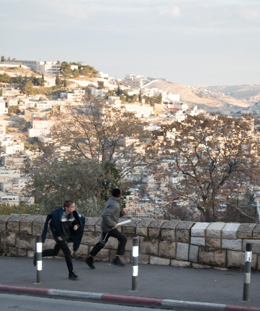 Canon EF-S 18-55mm F3.5-5.6 III sample photo. Jerusalem arab villages and young jewish children photography