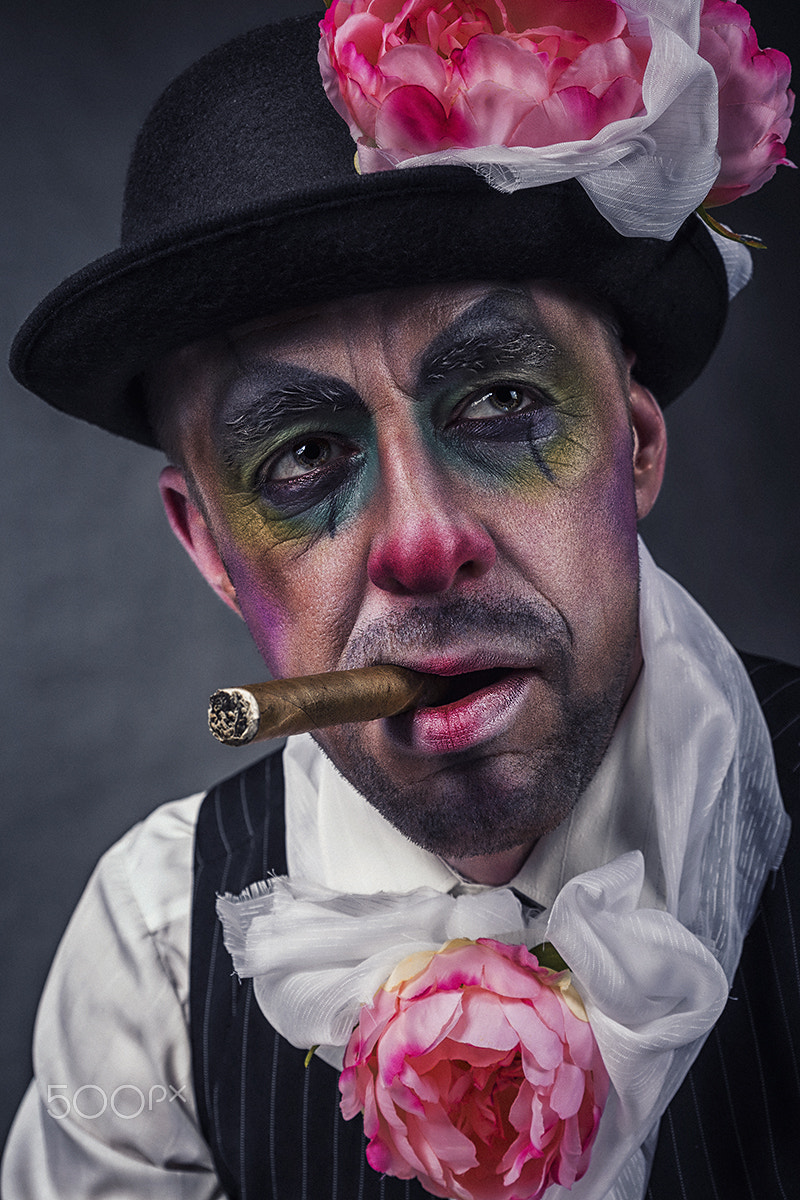 Canon EF 400mm f/2.8L sample photo. Clown photography