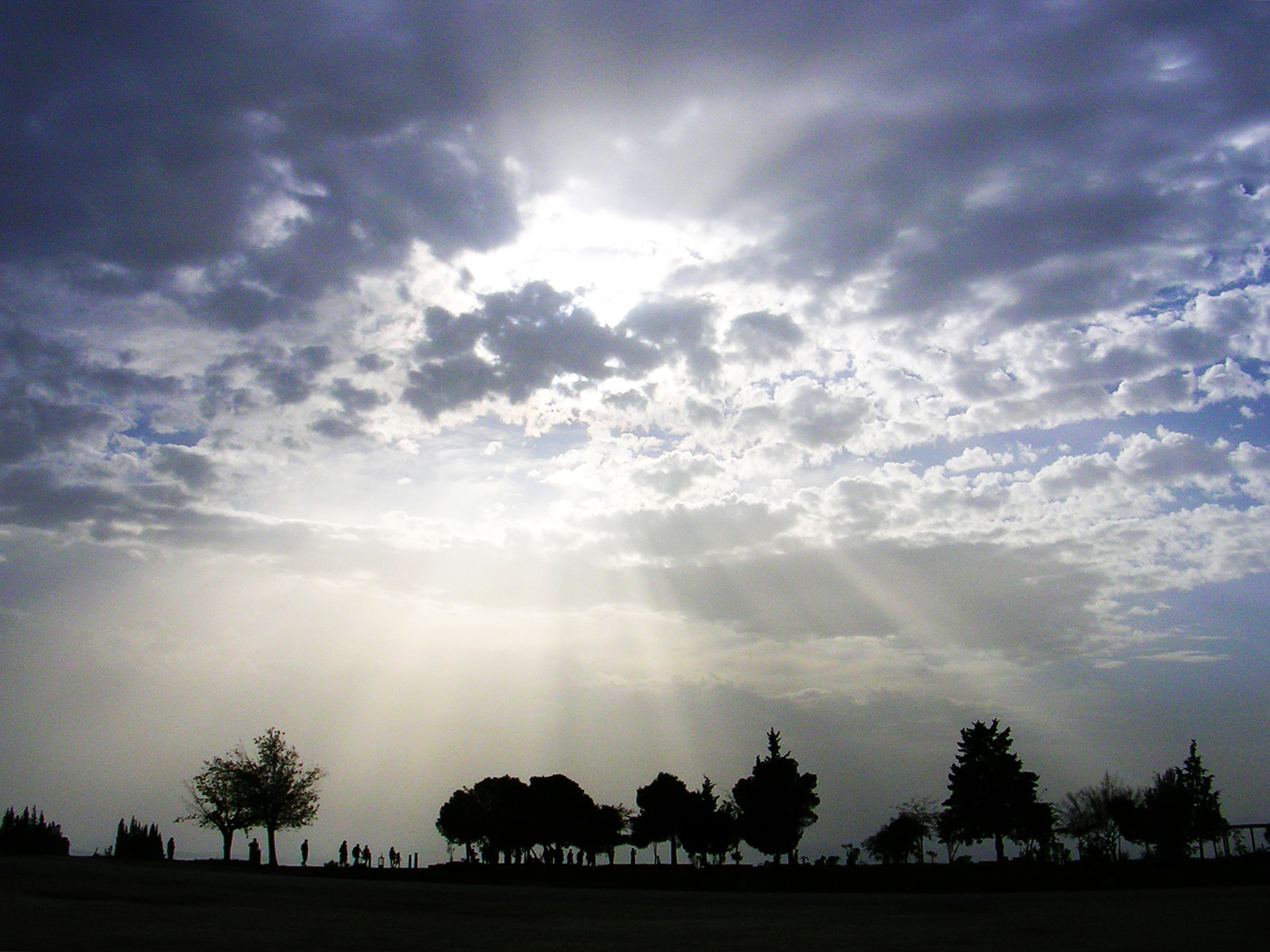 Nikon E3200 sample photo. Clouds over hierapolis, pamukkale photography