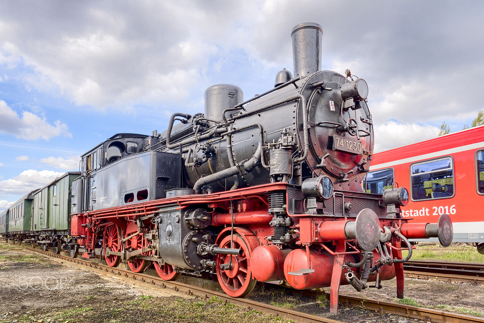 Panasonic Lumix DMC-GH3 sample photo. Steam locomotive - ii photography