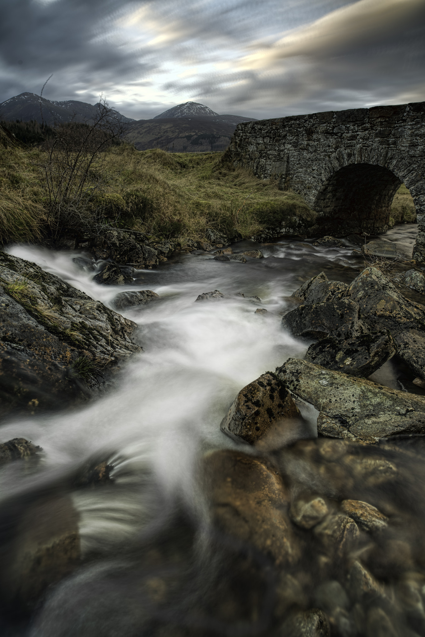 Nikon D800 sample photo. Strathconon stream photography