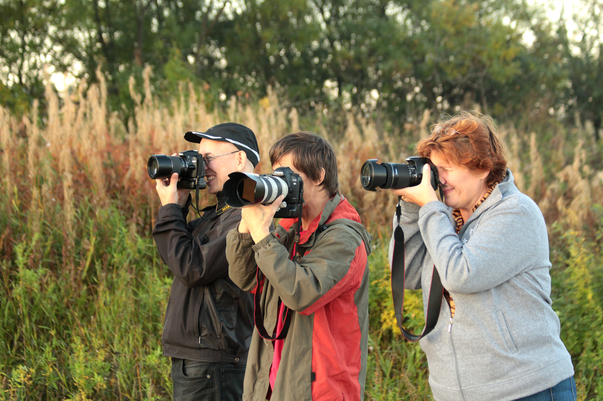 Canon EF 70-300mm F4-5.6 IS USM sample photo. Три взгляда на одно . photography