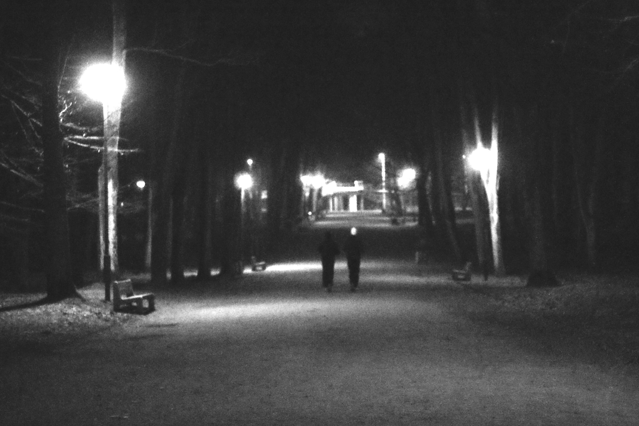 Sony Alpha DSLR-A200 + Minolta AF 50mm F1.7 sample photo. Lights in darkness. photography