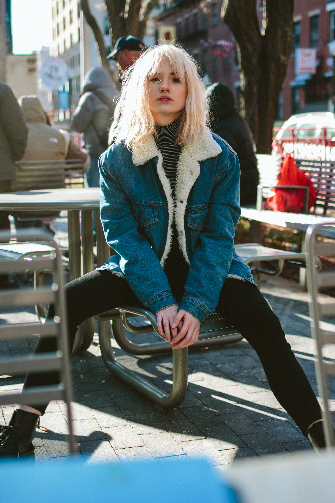 Canon EF 35mm F2 IS USM sample photo. Emma in chinatown photography