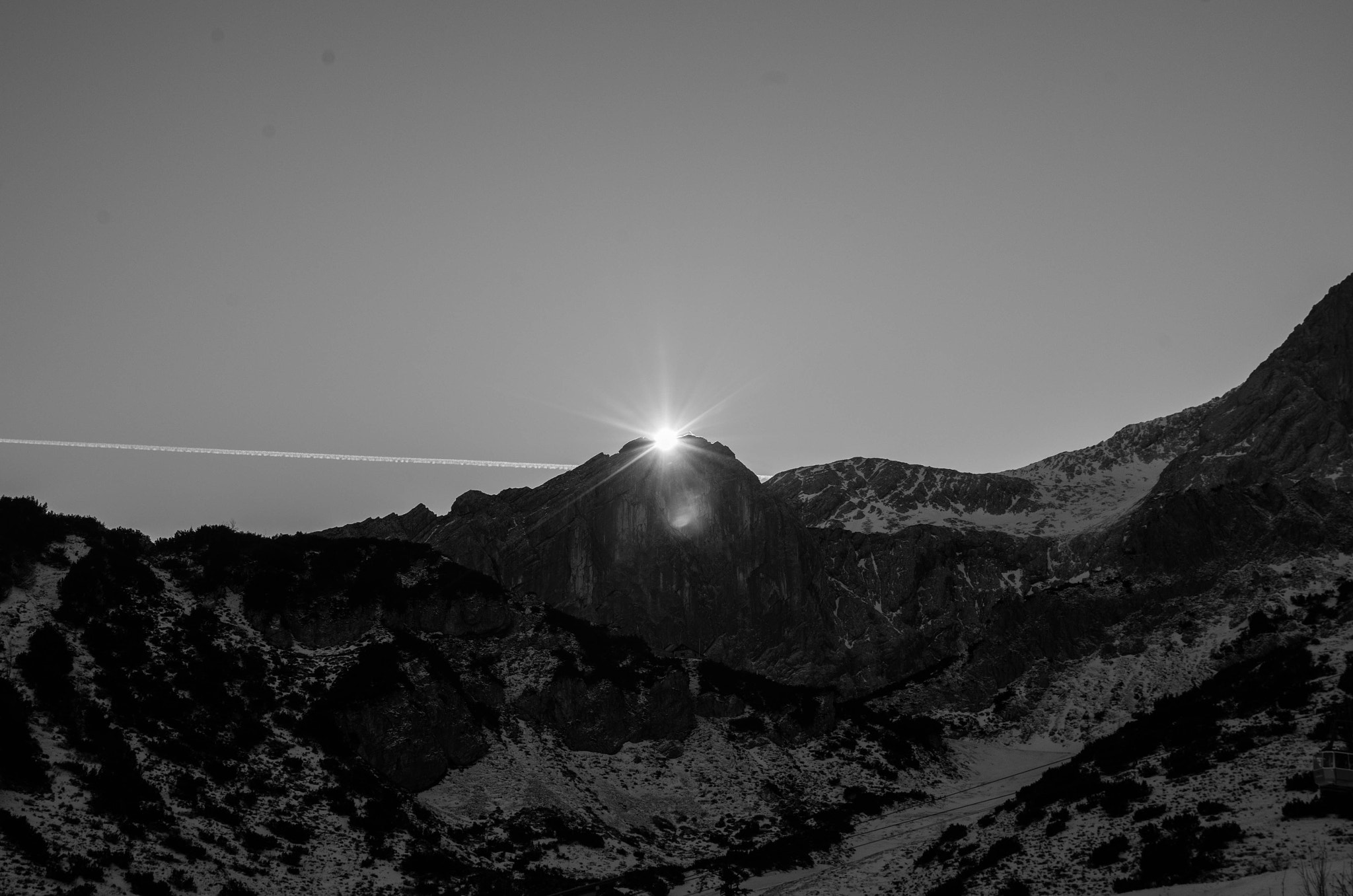 Pentax K-30 + Sigma 17-70mm F2.8-4 DC Macro OS HSM sample photo. Sun over the mountains 2 photography