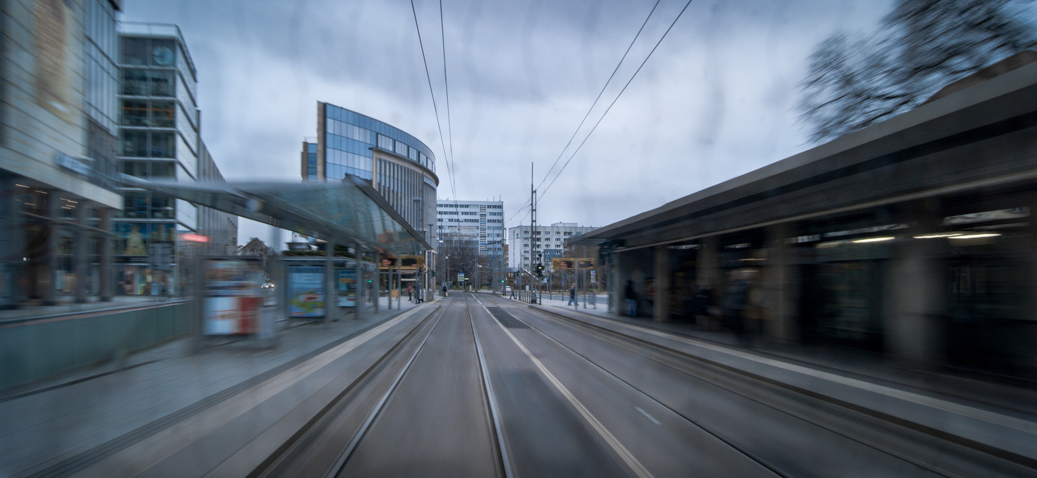 Sony Alpha DSLR-A350 + Sony DT 18-55mm F3.5-5.6 SAM sample photo. Driving with the tram photography