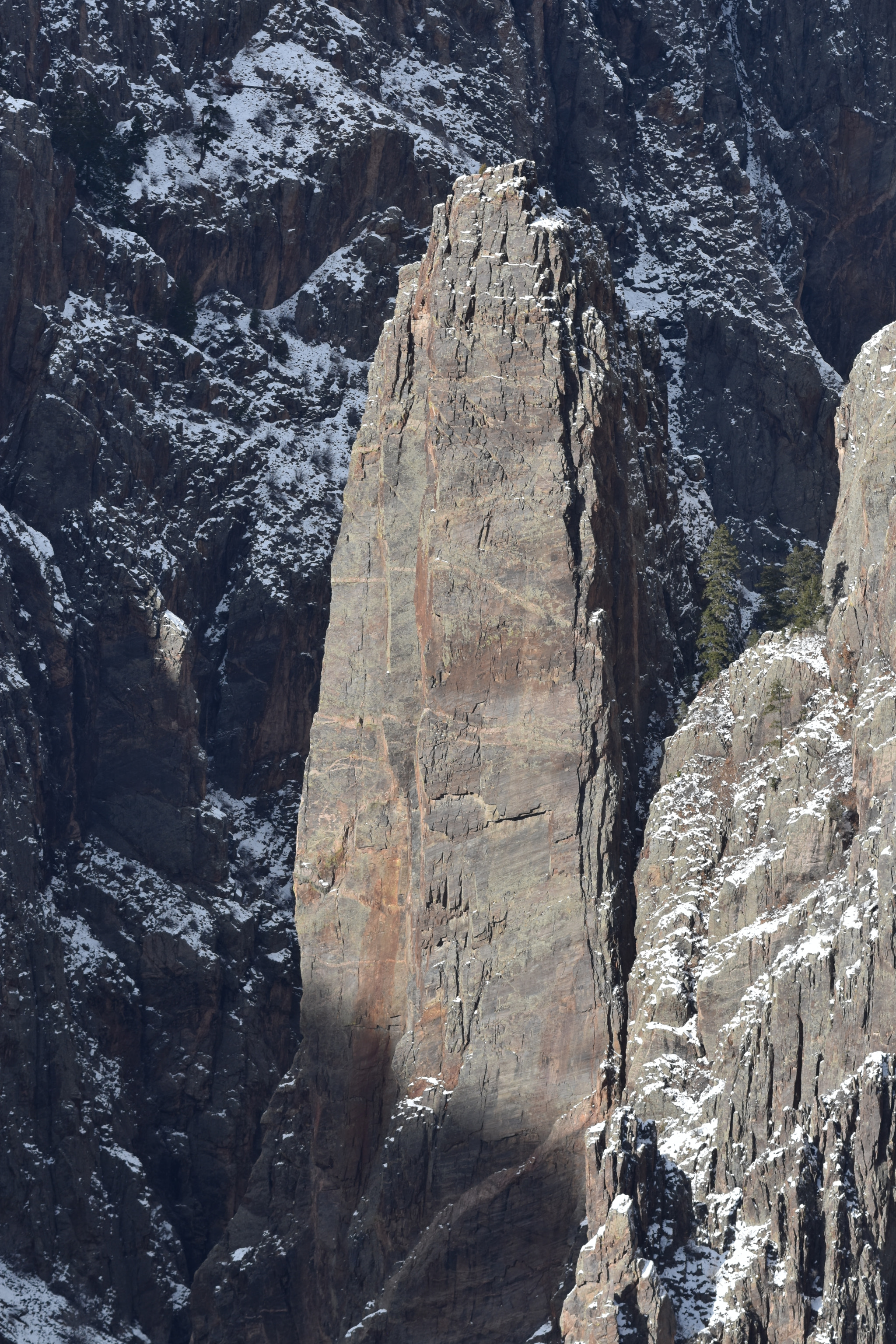 Nikon AF-S Nikkor 70-200mm F4G ED VR sample photo. Tower in black canyon of the gunnison photography