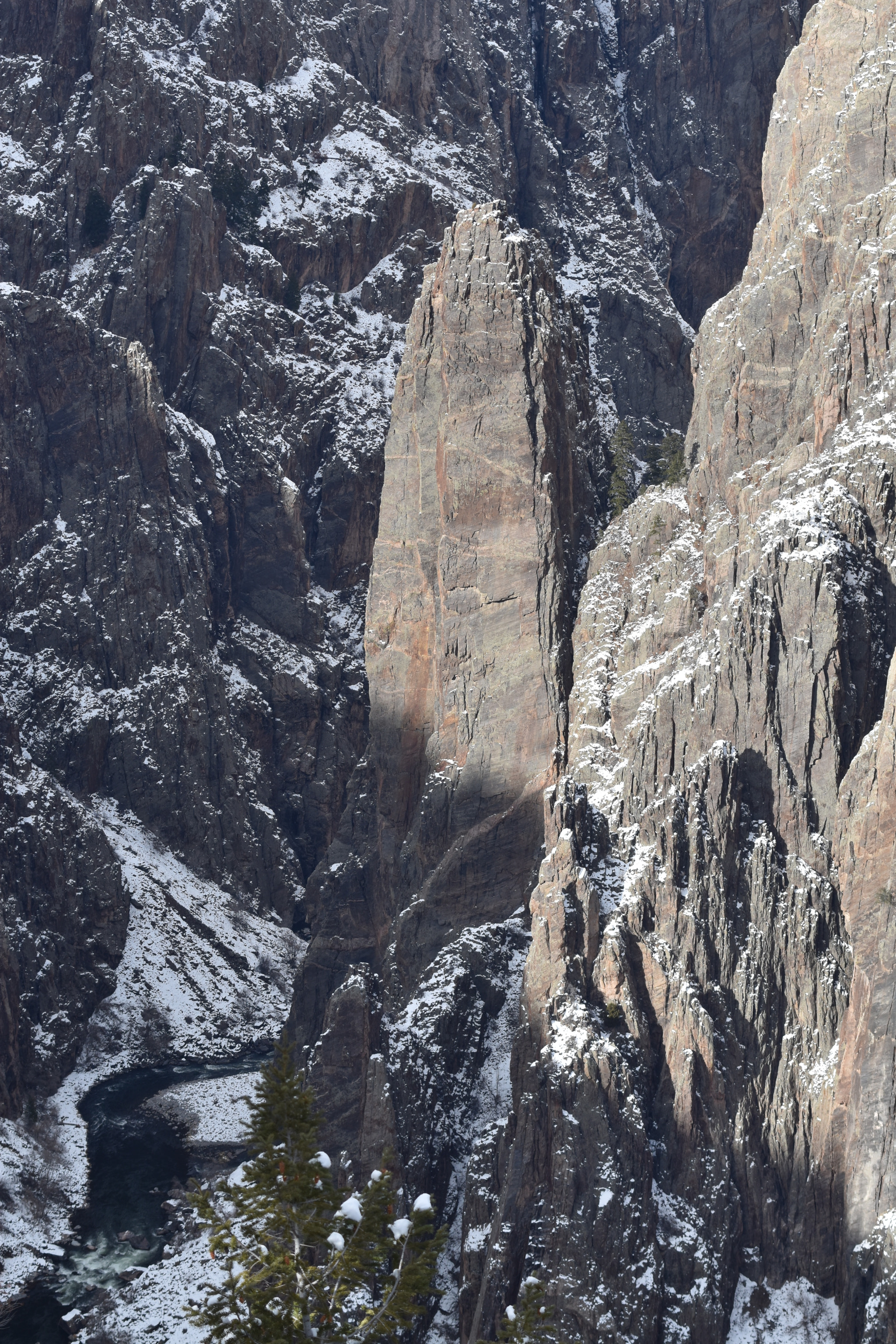 Nikon AF-S Nikkor 70-200mm F4G ED VR sample photo. Tower in black canyon of the gunnison photography
