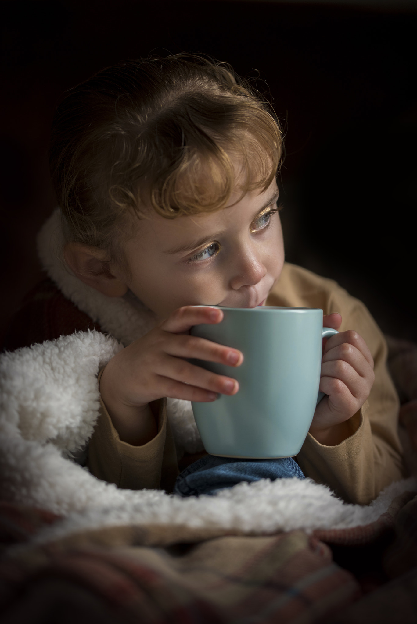 Sigma 105mm F2.8 EX DG OS HSM sample photo. A hot winter drink photography