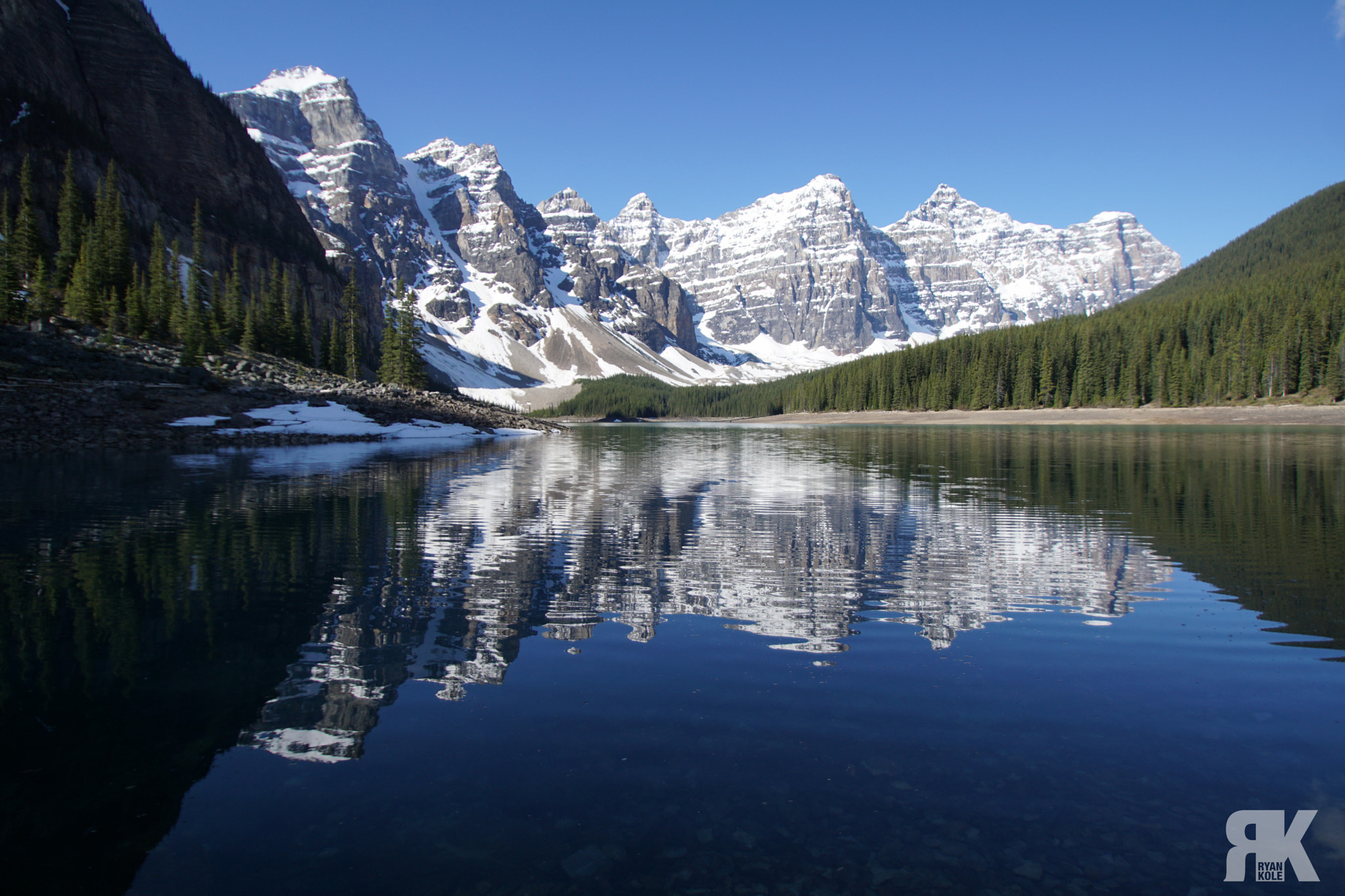 DT 10-24mm F3.5-4.5 SAM sample photo. Moraine lake photography