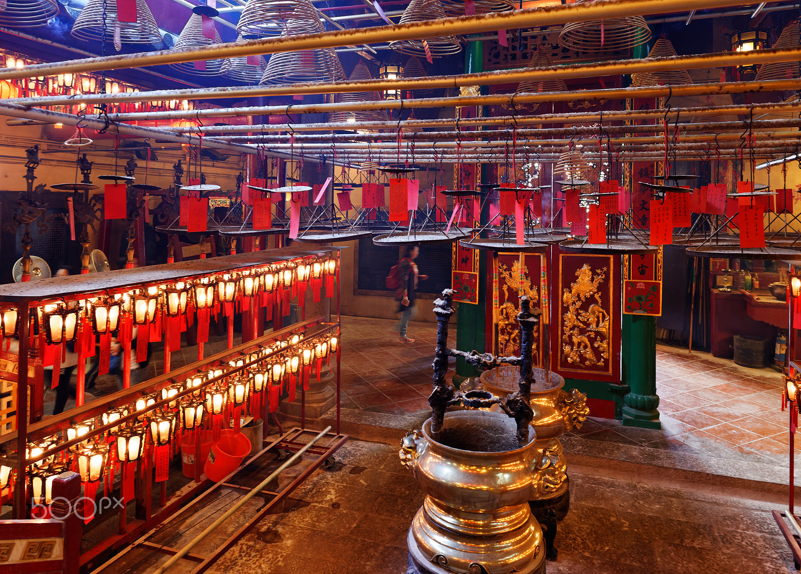 Canon EF 24mm F2.8 IS USM sample photo. Man mo temple, hong kong - no. 4 photography