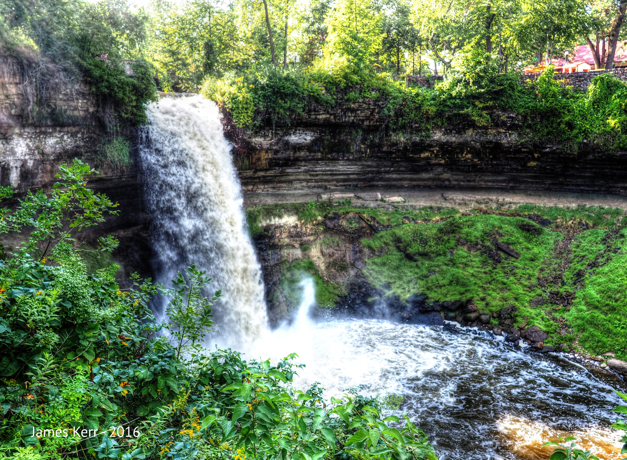 Olympus M.Zuiko Digital 14-42mm F3.5-5.6 II R sample photo. Minnehaha falls photography