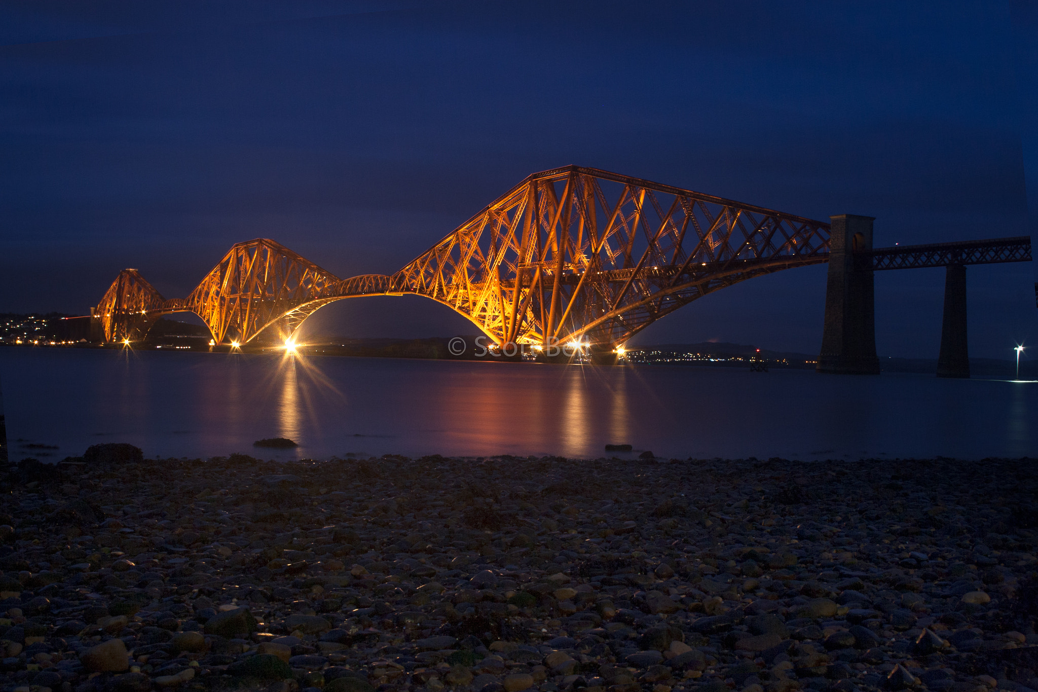 Canon EF-S 18-55mm F3.5-5.6 II sample photo. Forth bridge photography