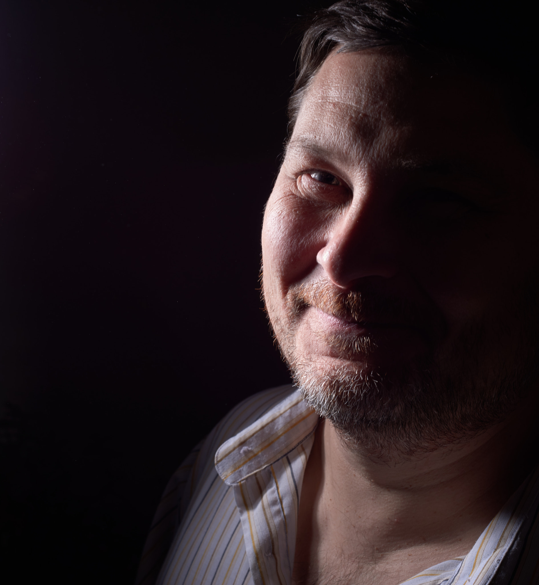 Nikon AF Nikkor 50mm F1.8D sample photo. Light of smiling face photography