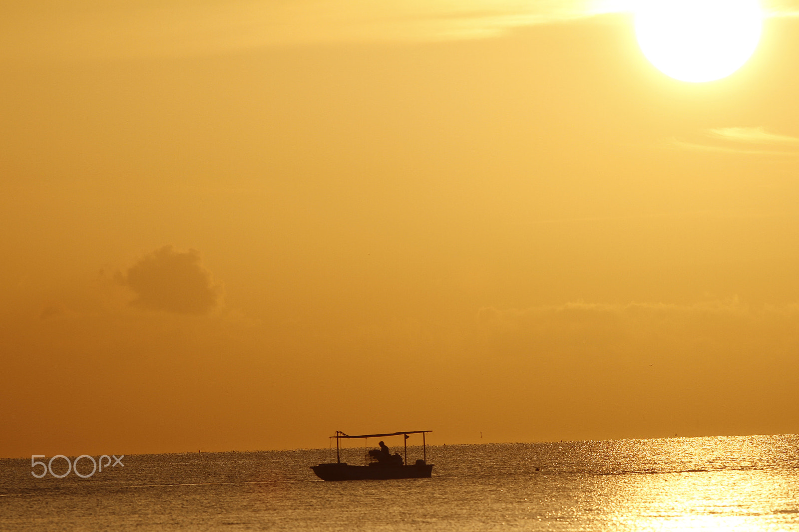Canon EOS 7D + Canon EF 300mm F2.8L IS USM sample photo. Fishing at sunrise photography