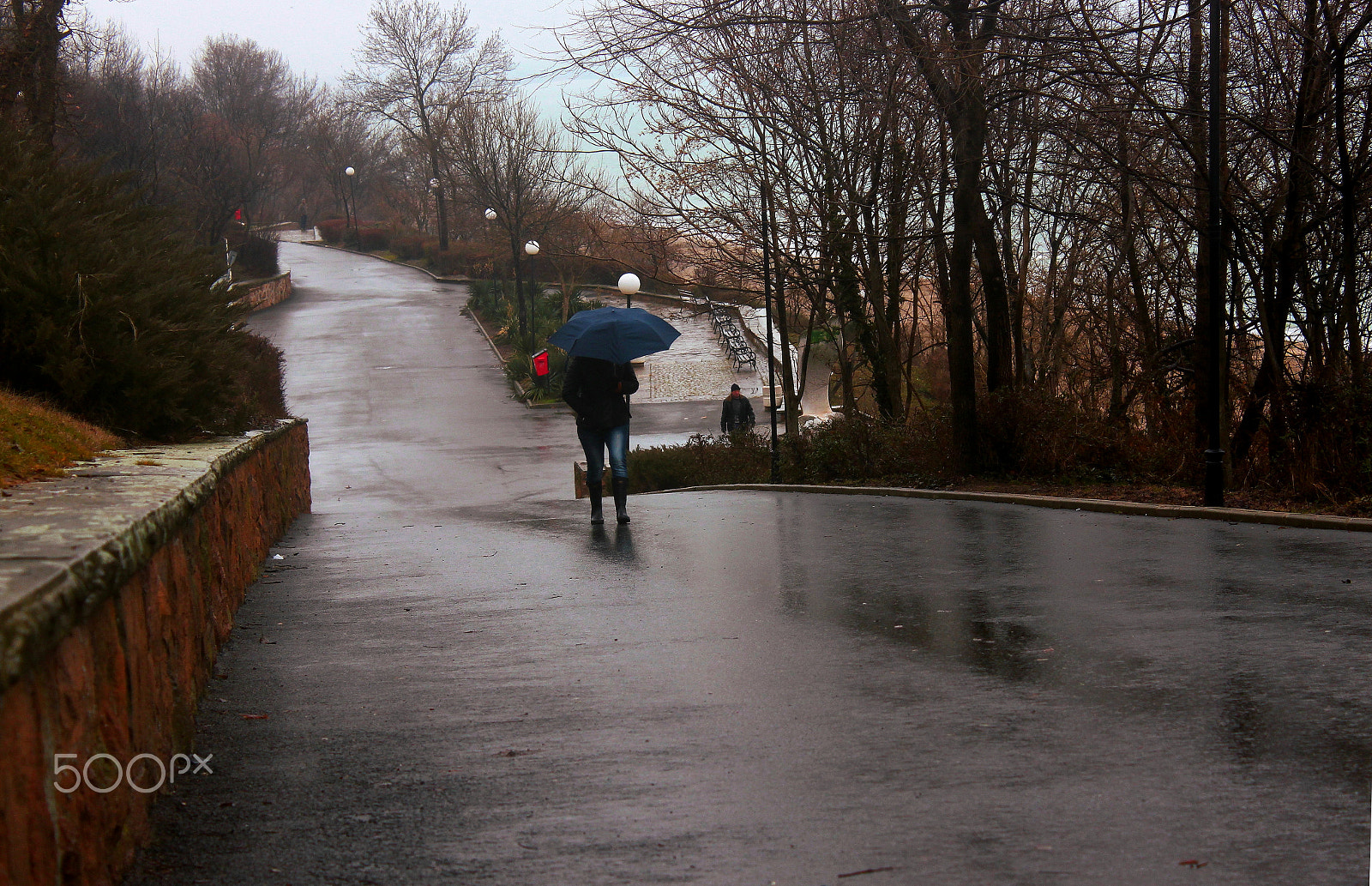 Canon EF-S 18-55mm F3.5-5.6 IS sample photo. Rain is falling... photography