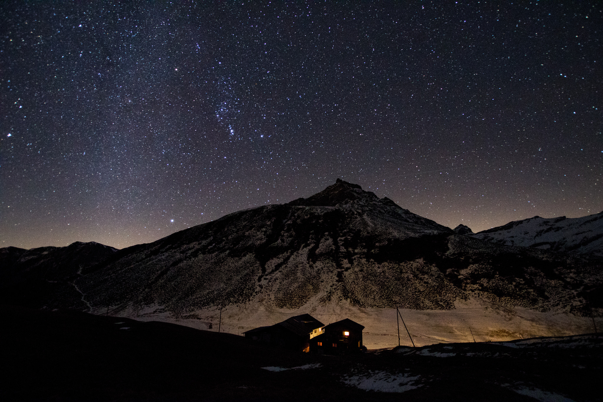 Sigma 10-20mm F3.5 EX DC HSM sample photo. Milkyway in the alps photography