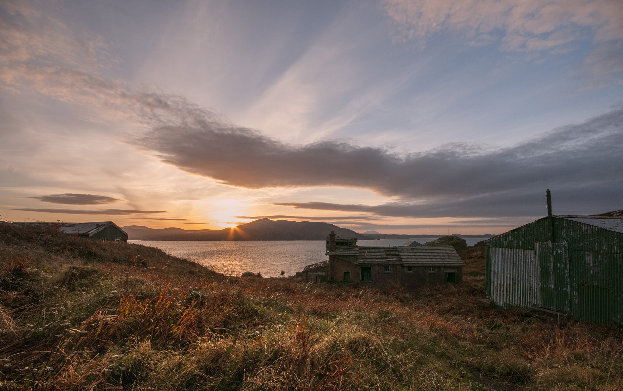 Sigma 10-20mm F4-5.6 EX DC HSM sample photo. Remnants of fort dunree photography