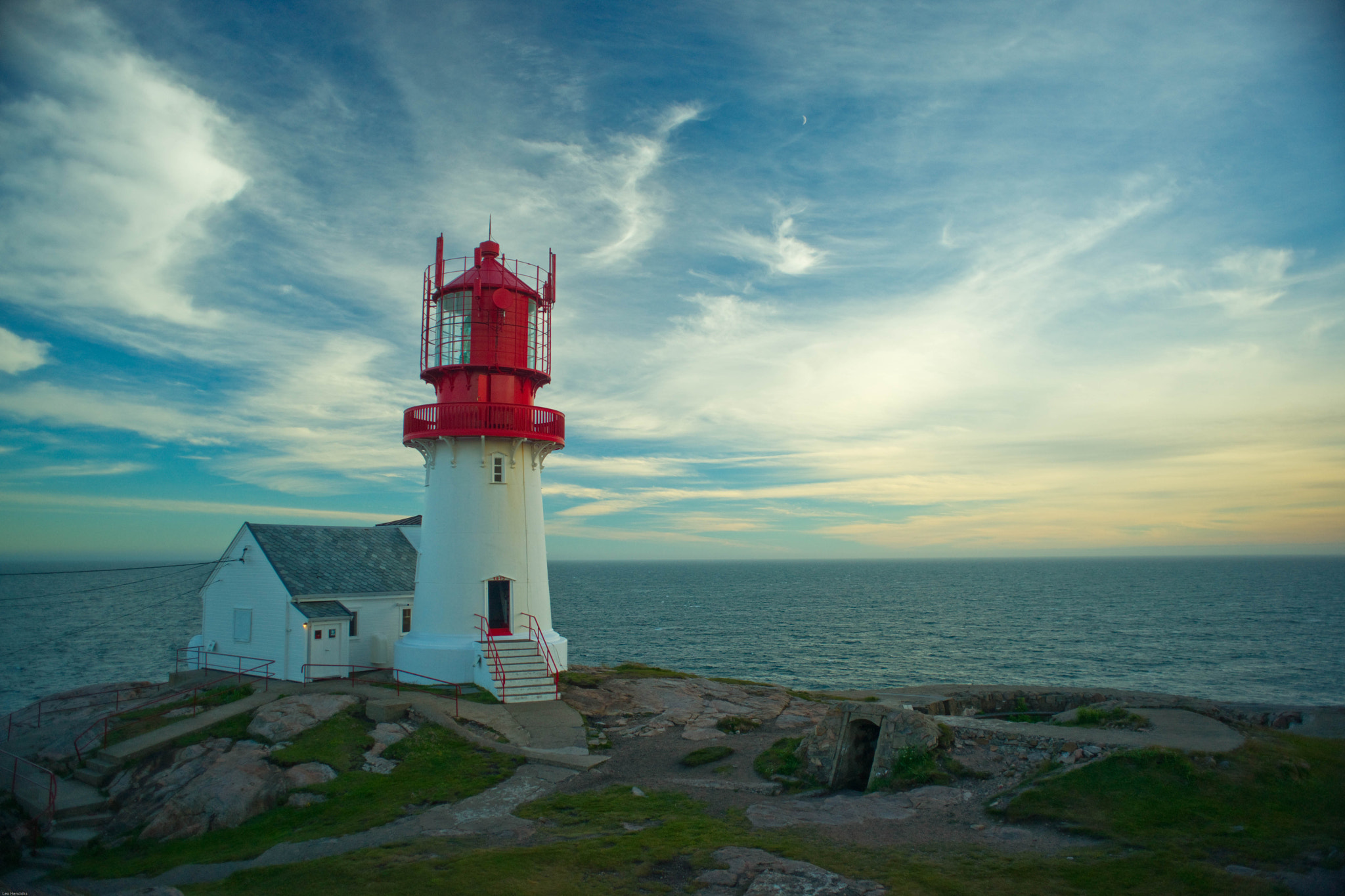 Sony Alpha DSLR-A850 sample photo. Lindesnes lighthouse photography